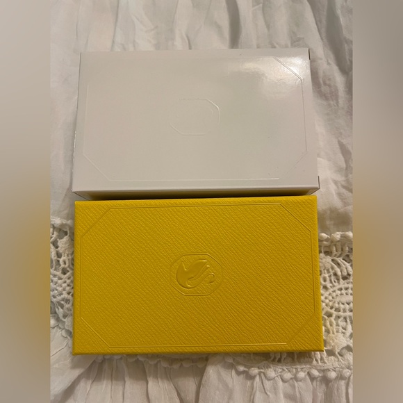 Swarovski Signum Swan Crystal & Rose Gold Elegant Dangle Earrings NWT - Picture 9 of 10